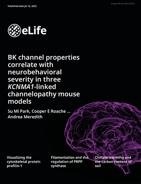 eLife cover
